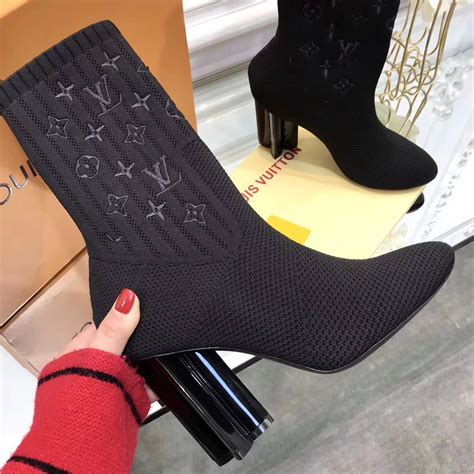 louis vuitton ankle socks|louis vuitton sock ankle boots.